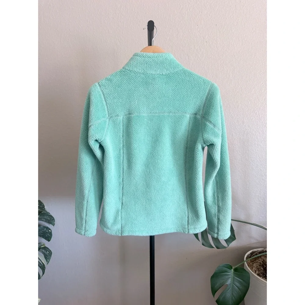 Patagonia Womens Re-Tool Snap-T Fleece Pullover Mint Green Small